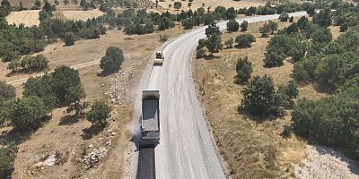 Bursa Harmancık’ta yollar konforlu hale geliyor