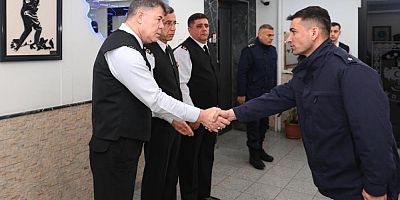 Bursa İl Jandarma Komutanı Tataroğlu personelle bayramlaştı