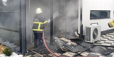 Bursa İnegöl'de panik anları!