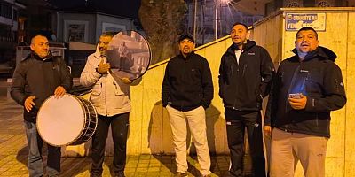 Bursa İnegöl'de sahura bakın nasıl kalkıyorlar!