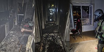 Bursa İtfaiyesi hızır gibi yetişti