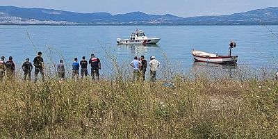 Bursa İznik Gölü’nde kahreden an; Konuşma engelli genç boğuldu…