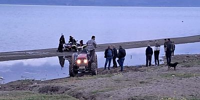 Bursa İznik’te ATV sürücüsünün zor anları!