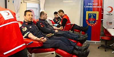  Bursa Jandarması örnek oldu!