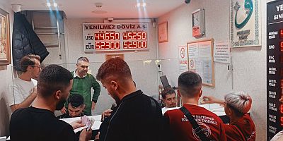 Bursa Kapalıçarşı’da dövize talep artıyor