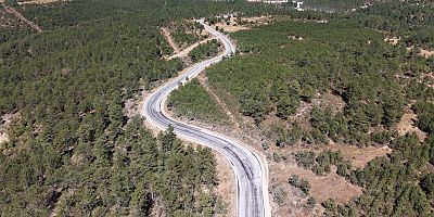 Bursa Keles'te yollar güzelleşiyor
