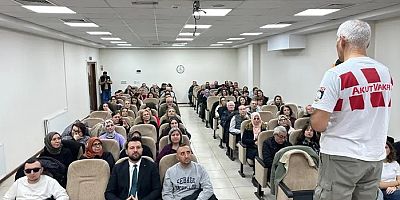 Bursa Nilüfer Belediyesi personeline “Temel Afet Bilinci” eğitimi