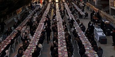 Bursa Nilüfer’de 2500 kişilik iftar sofrası