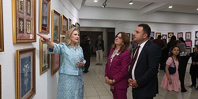 Bursa Nilüfer'de dikkat çeken sergi!