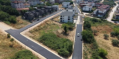 Bursa Nilüfer'de yollar bu hale geliyor