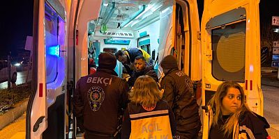 Bursa önce kaza yaptılar sonra birbirlerine girdiler!