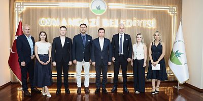 Bursa Osmangazi’de gelecek uluslararası projelerle şekilleniyor