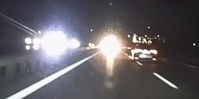 Bursa otobanında inanılmaz görüntü!