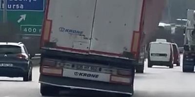 Bursa trafiğinde akılalmaz anlar!