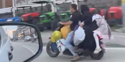Bursa trafiğinde bir garip olay daha!
