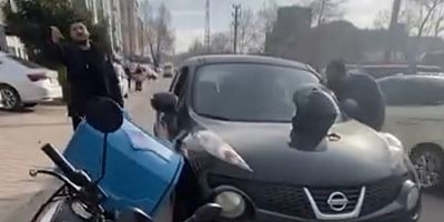 Bursa trafiğinde gergin anlar!