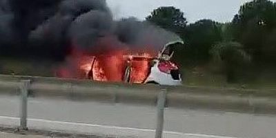 Bursa trafiğinde korku dolu anlar