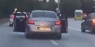 Bursa trafiğinde neler yaşanıyor neler; Bunu da gördük...