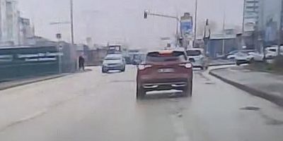 Bursa trafiğinde panik anları!