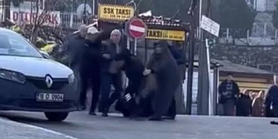 Bursa trafiğinde tekme tokat kavga!