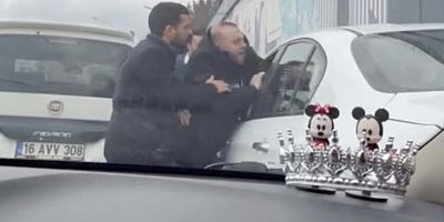 Bursa trafiğindeki bu kavganın faturası bakın ne oldu!