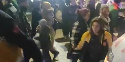 Bursa Ulu Camii’de panik anları!