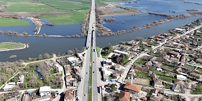 Bursa Uluabat'ta endişeli bekleyiş!