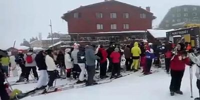 Bursa Uludağ'da adım atacak yer kalmadı!