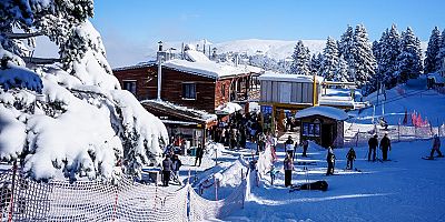 Bursa Uludağ'da kar kalınlığı ne kadar oldu?