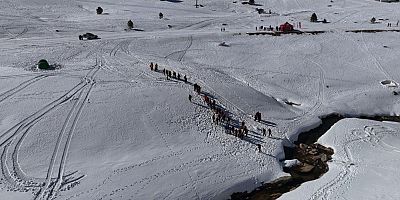 Bursa Uludağ'da nefes kesen anlar!