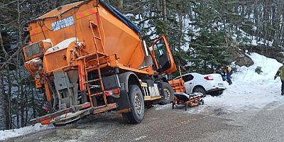 Bursa Uludağ yolunda olay var!
