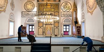 Bursa Yıldırım’da camiler ışıl ışıl oldu