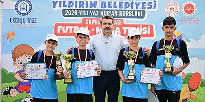 Bursa Yıldırım'daki bu turnuvanın kaybedeni yok!