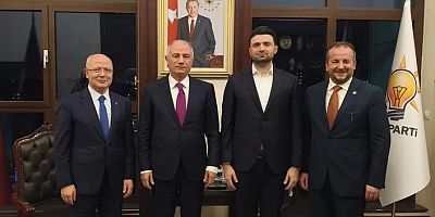 Bursaspor Başkanı Enes Çelik’ten teşekkür ziyareti