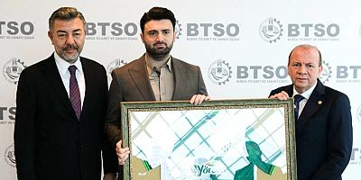 Bursaspor’dan BTSO Başkanı Matlı’ya hayırlı olsun ziyareti