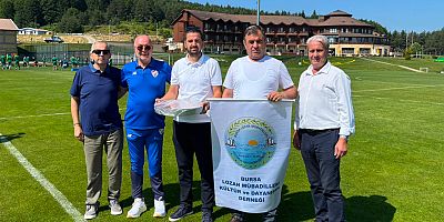 Bursaspor kampına anlamlı ziyaret