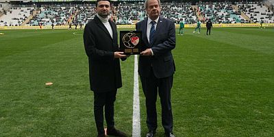 Bursaspor ödülüne kavuştu