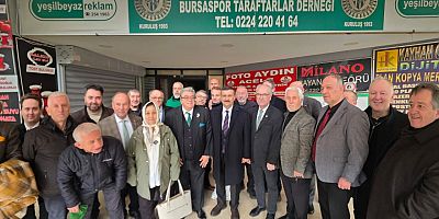 Bursaspor Taraftarlar Derneği’nde Başkan Saruhan güven tazeledi