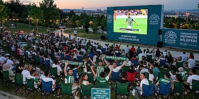 Bursaspor'un Batman maçı dev ekranda!