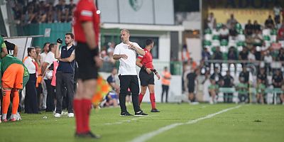 Bursaspor'un hocasından galibiyet yorumu!