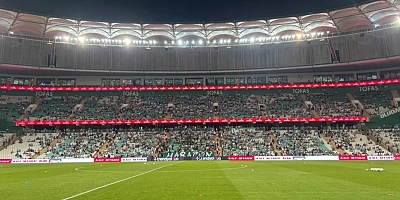 Bursaspor’un stadında dikkat çeken yenilikler!