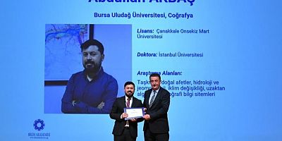 BUÜ’lü akademisyene büyük onur!