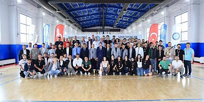 BUÜ Spor Oyunları’nda şampiyonlar kürsüye çıktı