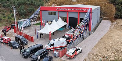 Büyükşehir’in 32’nci İtfaiye İstasyonu Barakfakih OSB’de