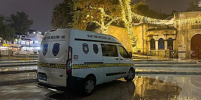 Camide çıkan tartışmada silahla havaya ateş etti
