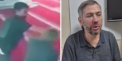 Camide temizlik yapan imama saldırılar!
