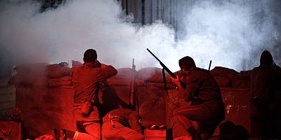 Çanakkale Destanı an ve an Bursa Yıldırım'da canlandırıldı