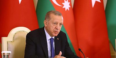 Cumhurbaşkanı Erdoğan’dan Bakü’ye kutlama