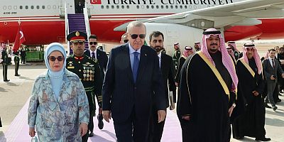 Cumhurbaşkanı Erdoğan, Suudi Arabistan’da