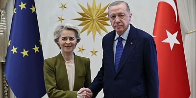 Cumhurbaşkanı Erdoğan, von der Leyen ile görüştü